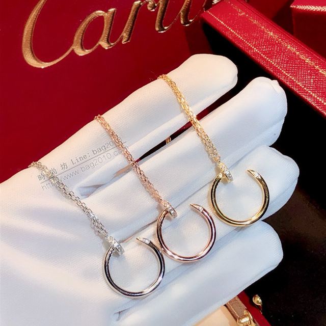 Cartier飾品 卡地亞珠寶臻品 s925純銀項鏈  zgk1225